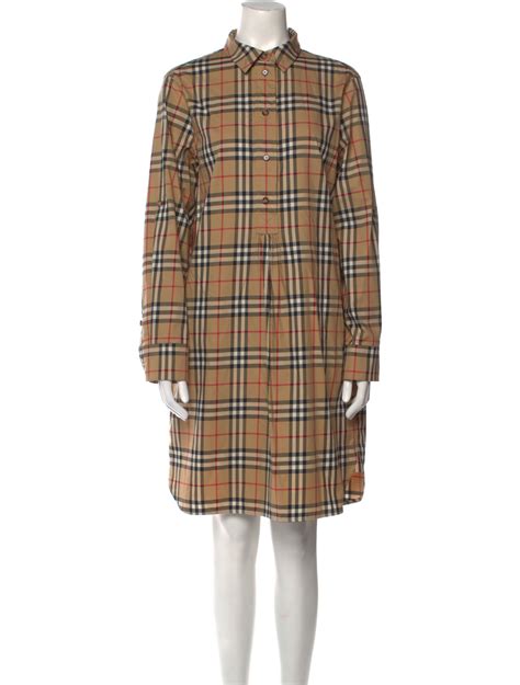 burberry plaid dress